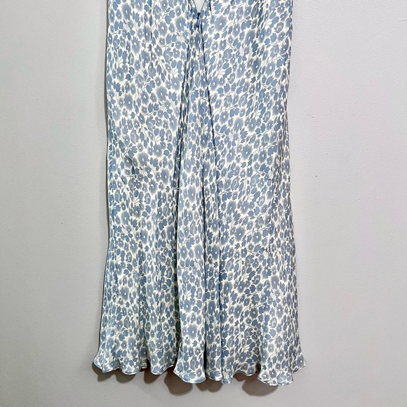 NWT J.Crew Powder Blue 100% Silk Floral Spaghetti Strap Sundress MSRP$128 - Picture 16 of 16